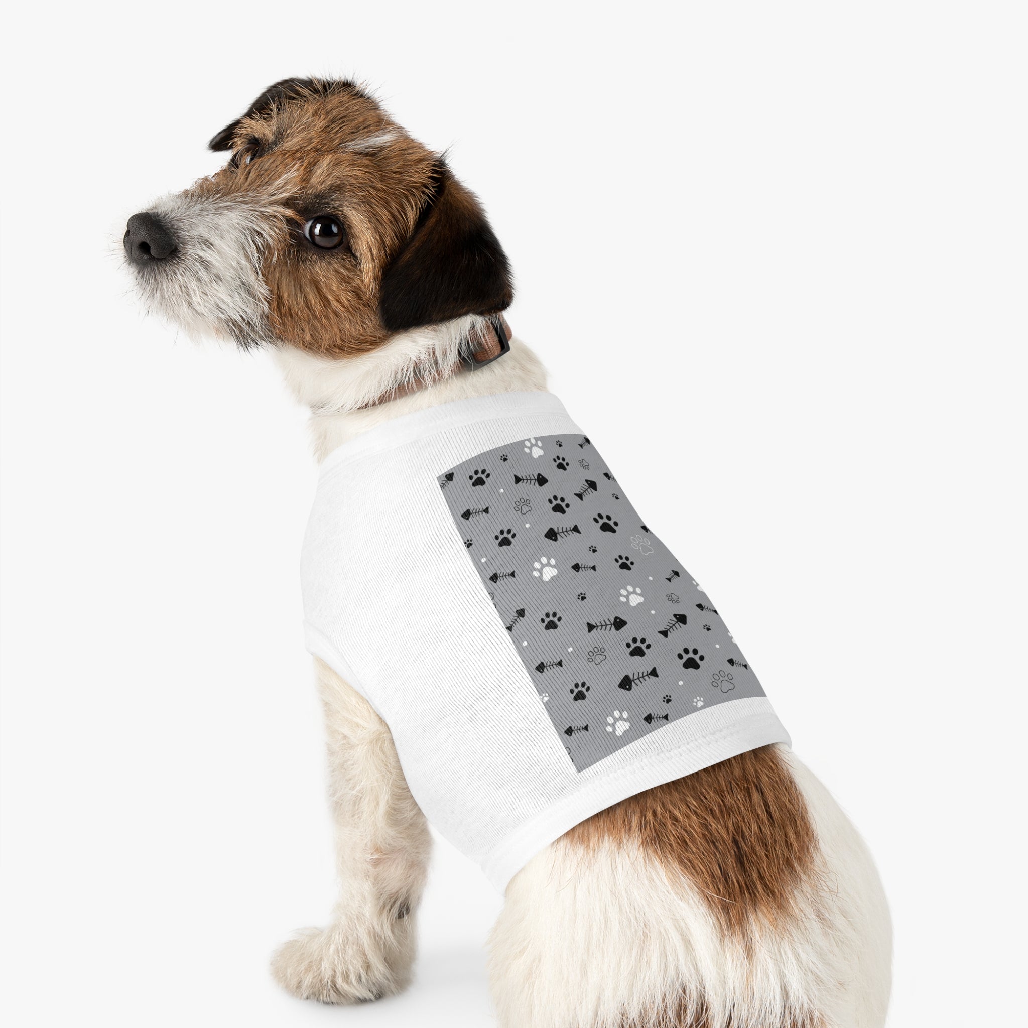 Paw Pattern Pet Tank Top