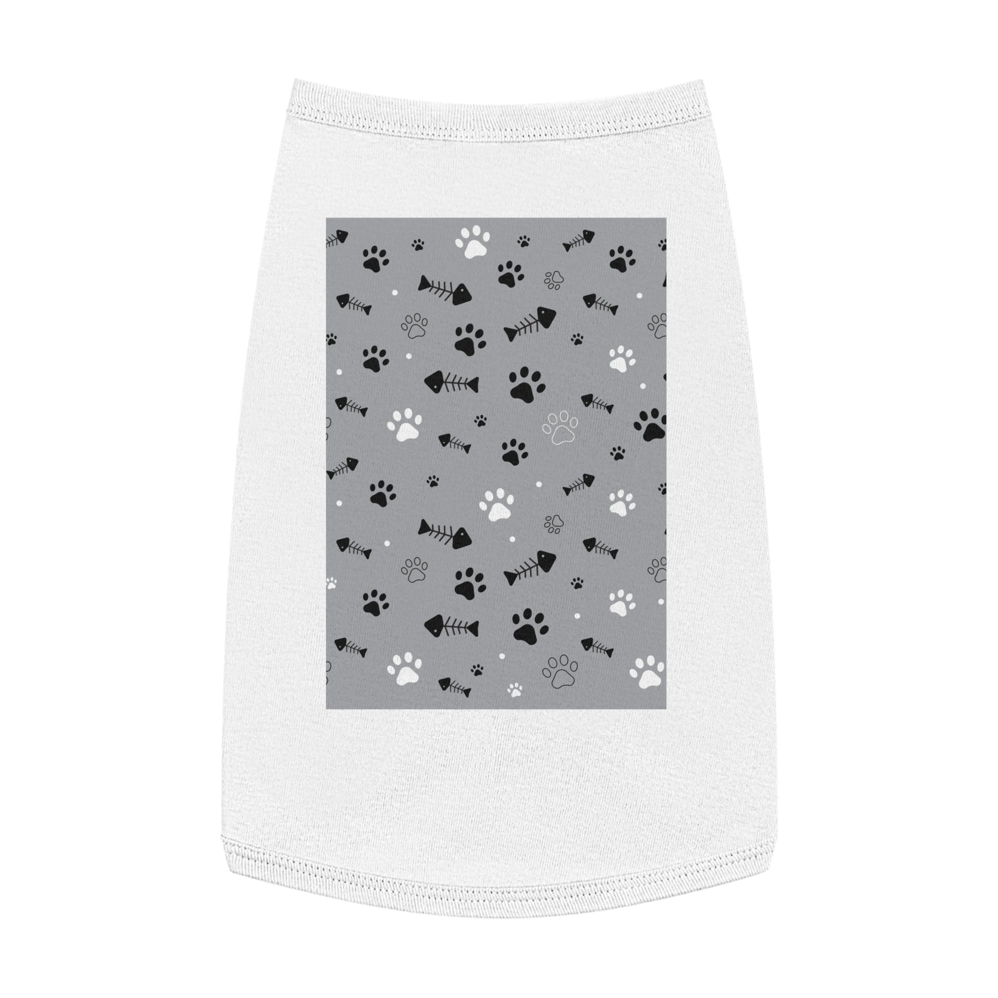 Paw Pattern Pet Tank Top