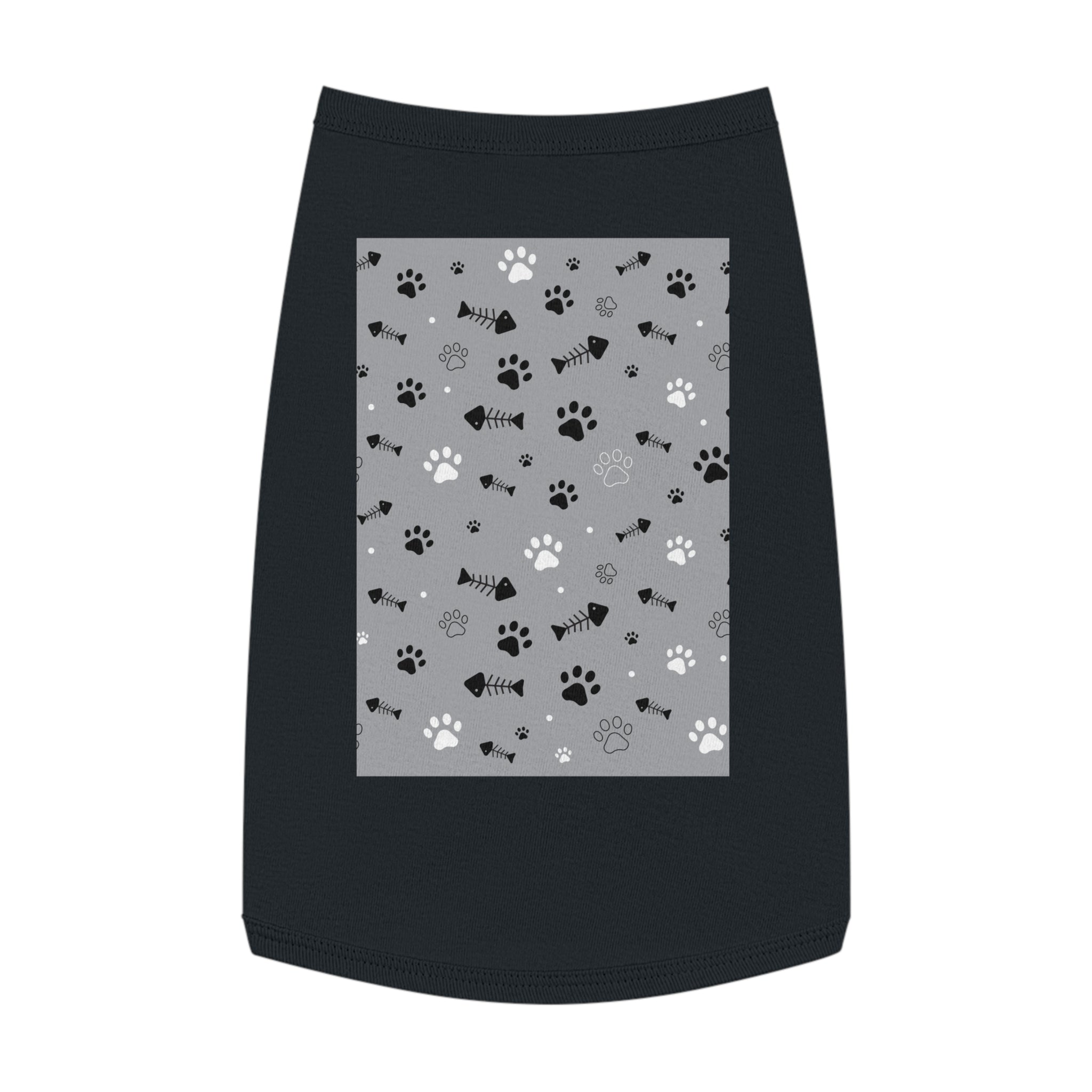 Paw Pattern Pet Tank Top