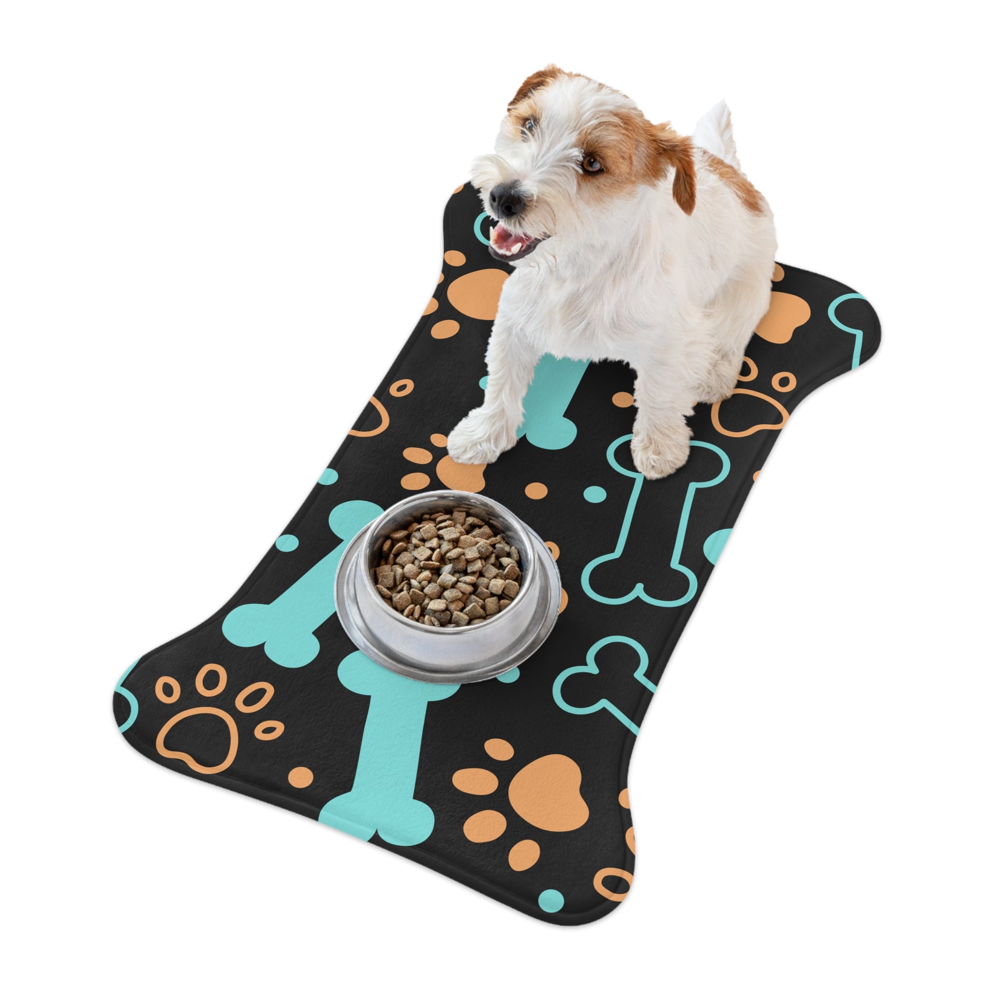 Paw Pattern Pet Feeding Mats