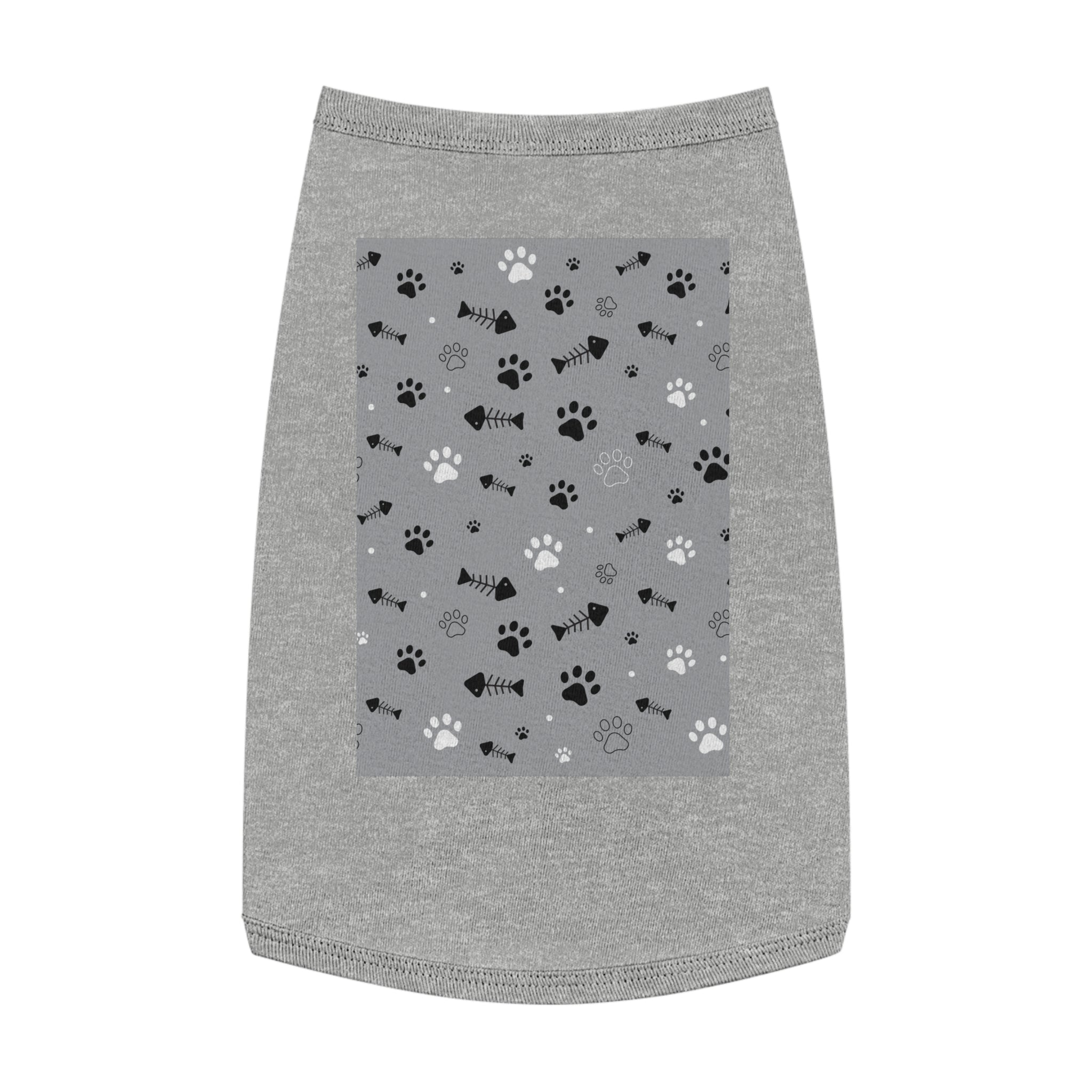 Paw Pattern Pet Tank Top