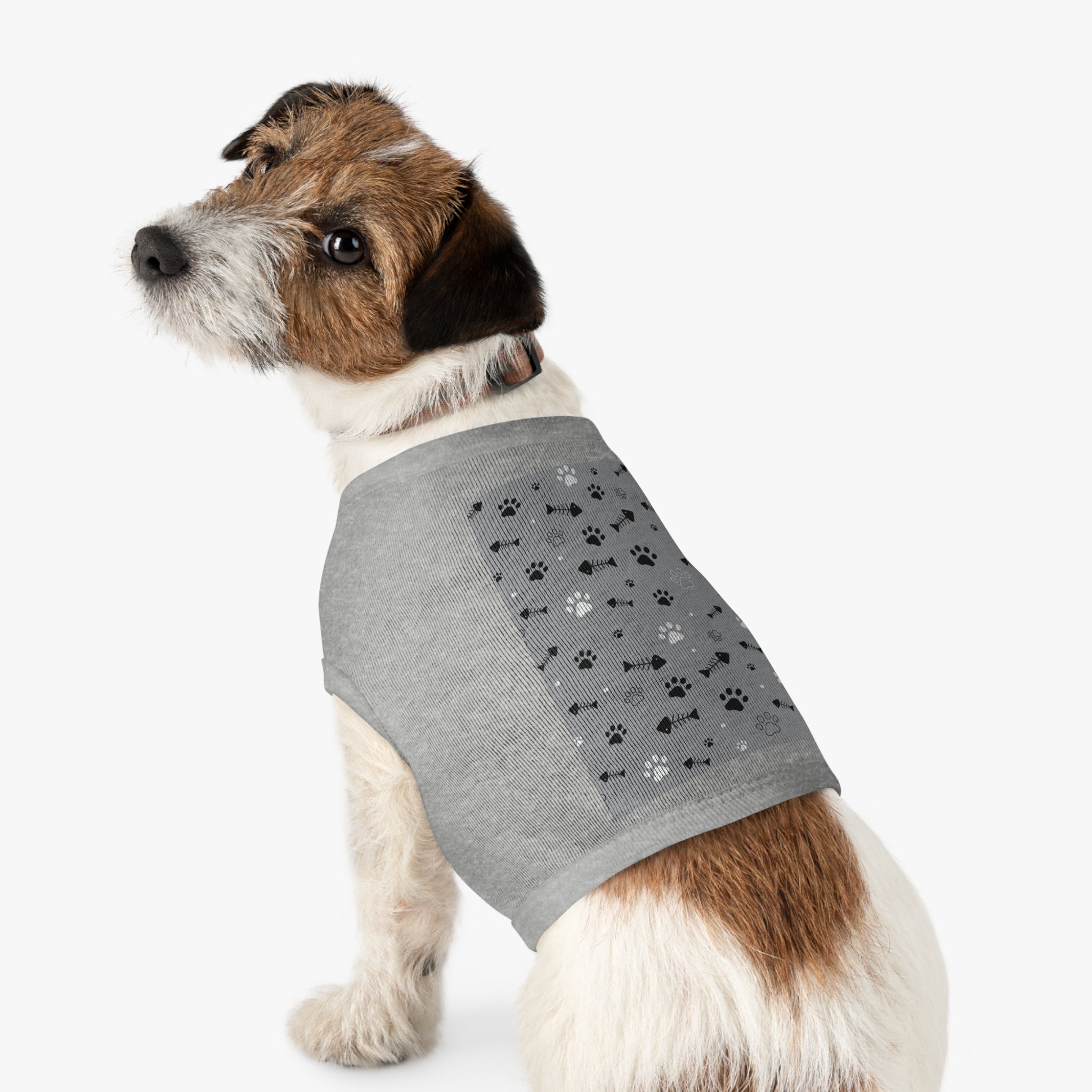 Paw Pattern Pet Tank Top